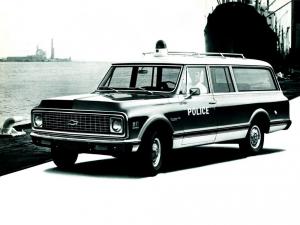 Chevrolet C10 Suburban Police '1971